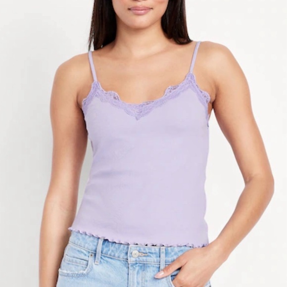 Madhappy Tops - Madhappy Textured Lavender Lace tank women’s large $70